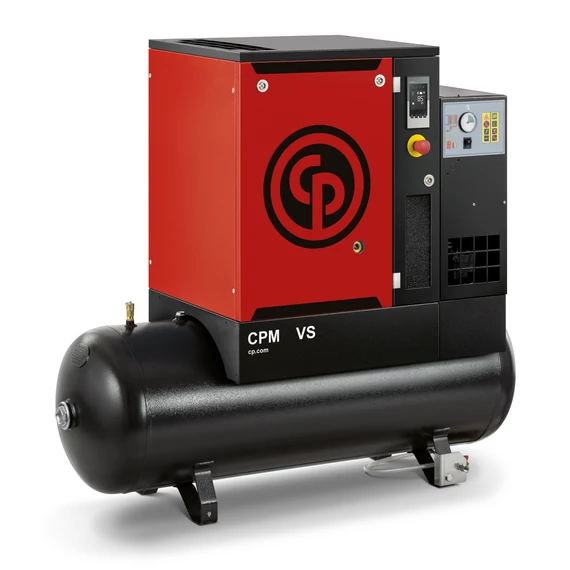 Chicago Pneumatic CPM5,5VS csavarkompresszor - 200l tartály + szárító
