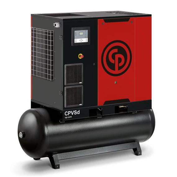 Chicago Pneumatic CPVSd25 csavarkompresszor - 500l tartály + szárító